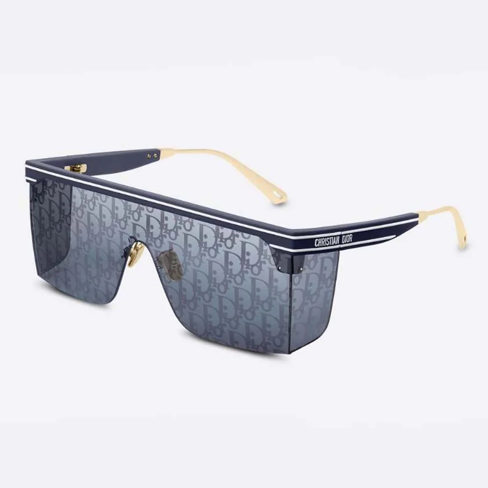 Dior DiorClub M1U Blue Dior Oblique Mask Sunglasses for Women