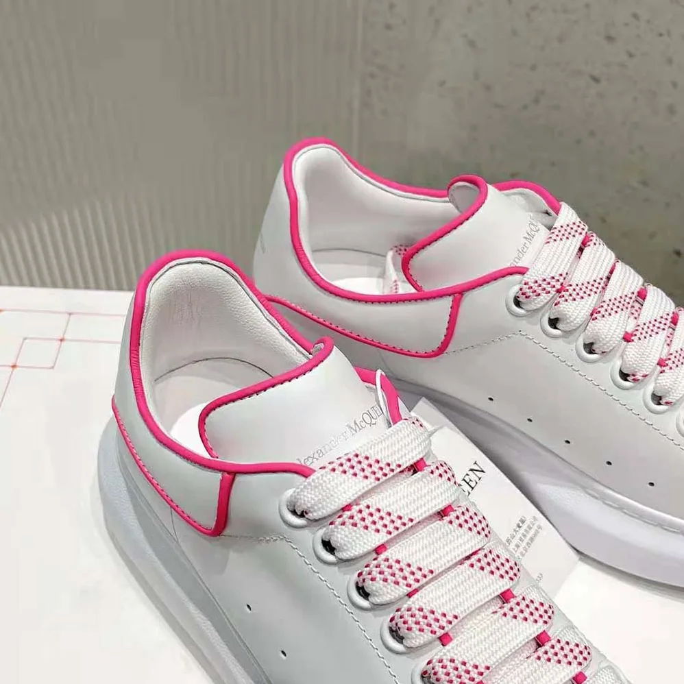 Alexander Mcqueen Oversized Sneaker in Neon Pink for Women