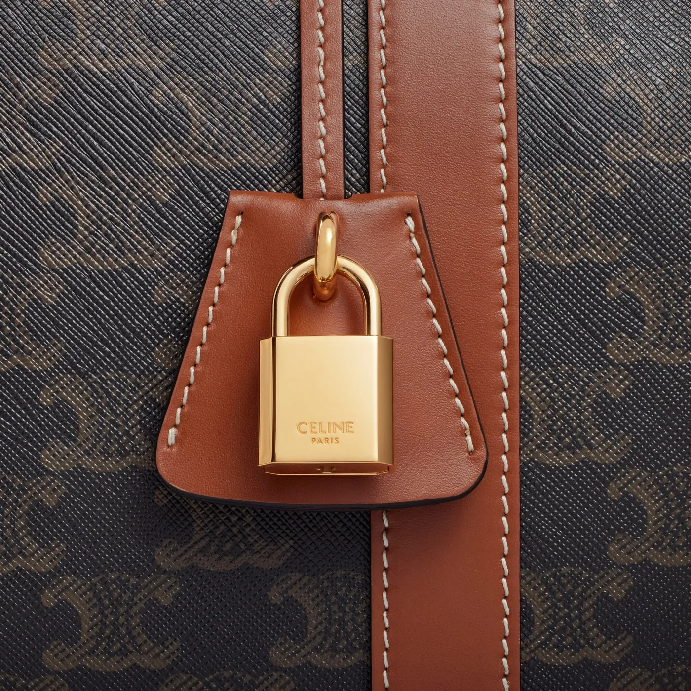 Celine Medium Travel Bag Tan / .04LU Celine Medium Travel Bag Tan / .04LU