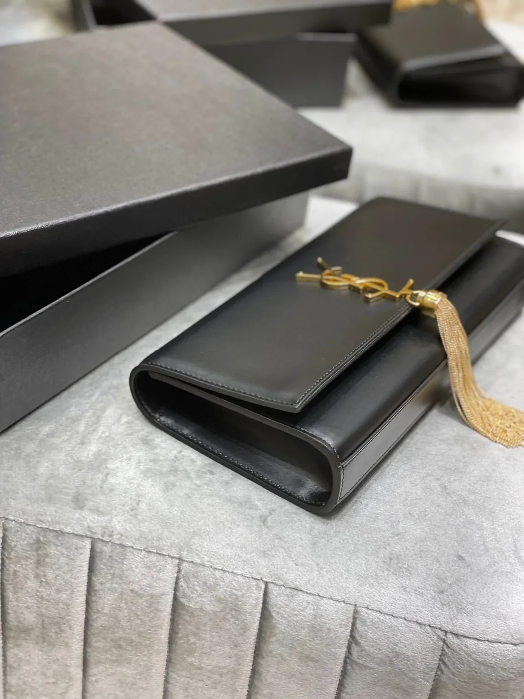 Saint Laurent Kate Chain Bag Brown / Saint Laurent Kate Chain Bag Brown /
