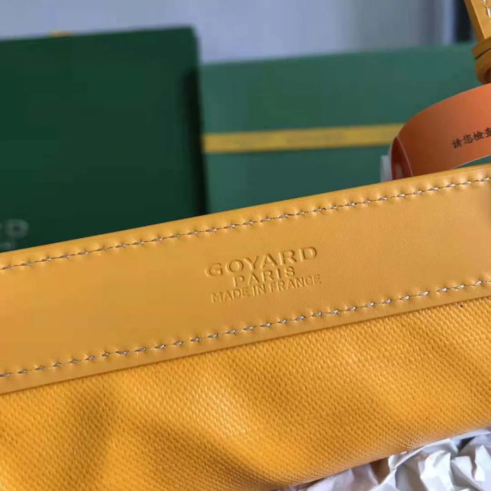 Goyard Bellechasse Biaude PM Bag for Women in Yellow