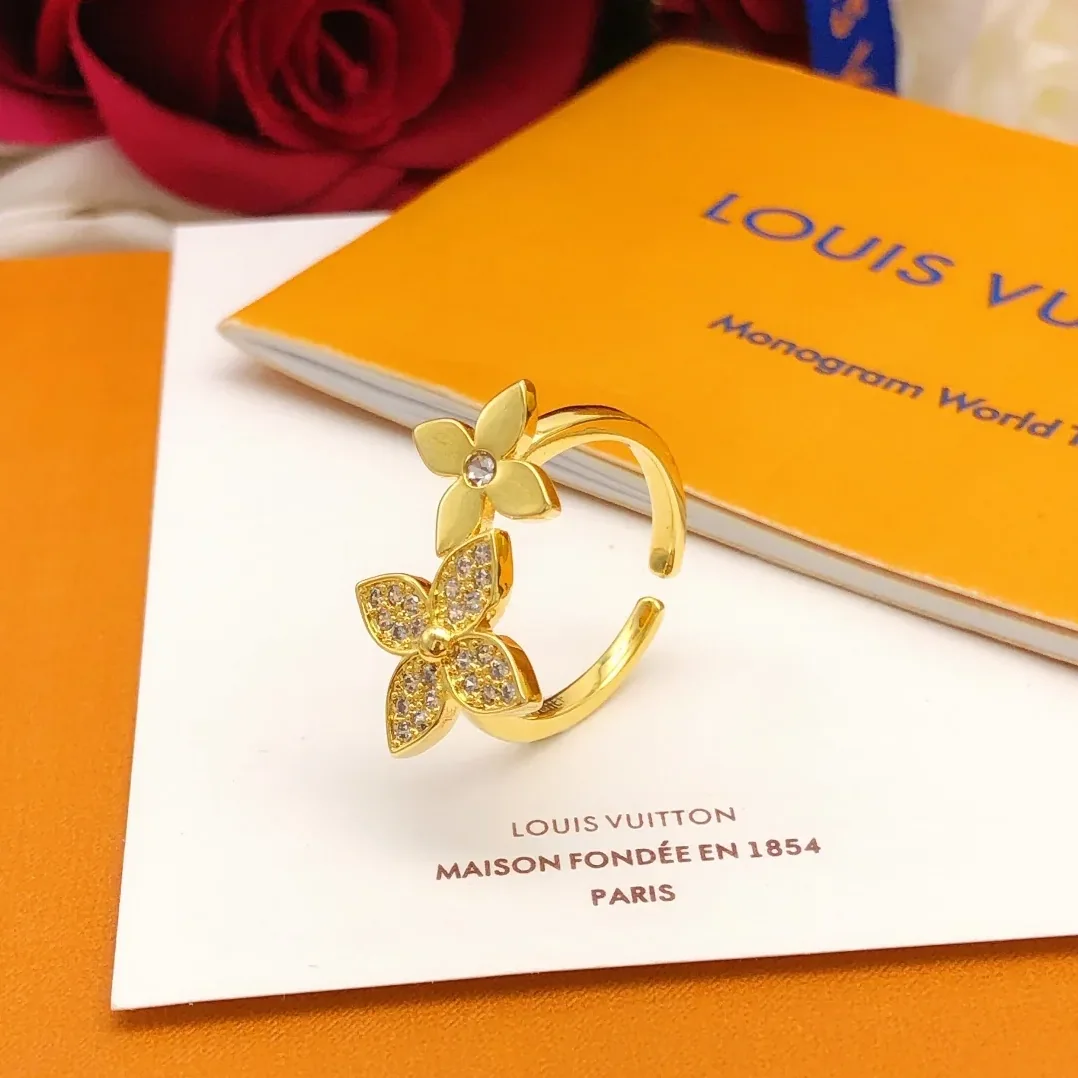 Louis Vuitton Presbyopia Ring Gold Louis Vuitton Presbyopia Ring Gold