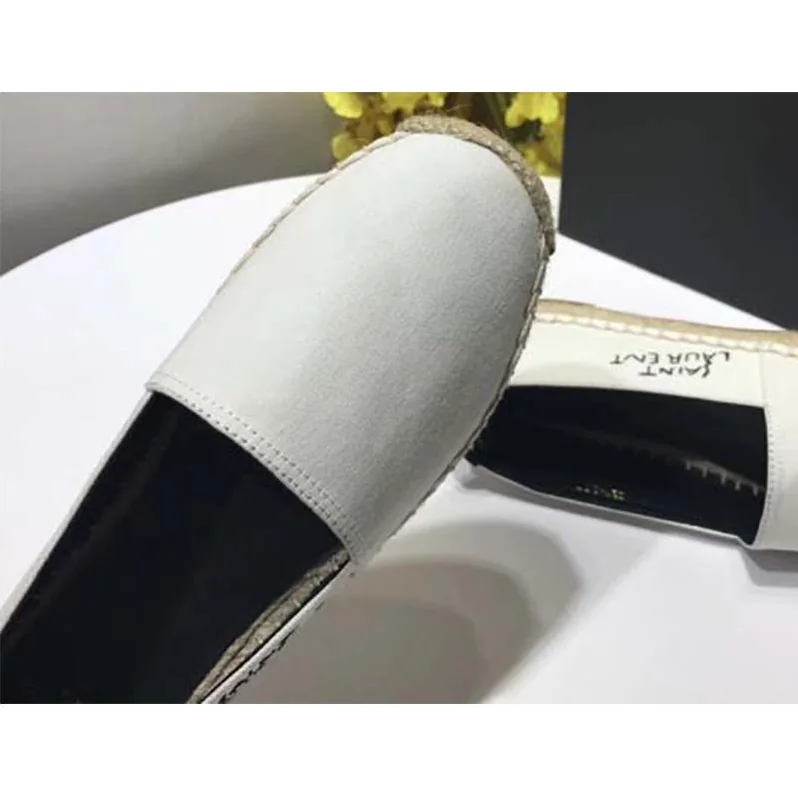Saint Laurent YSL Shoes Embroidered Espadrilles in Cotton for Women in White Saint Laurent YSL Shoes Embroidered Espadrilles in Cotton for Women in White