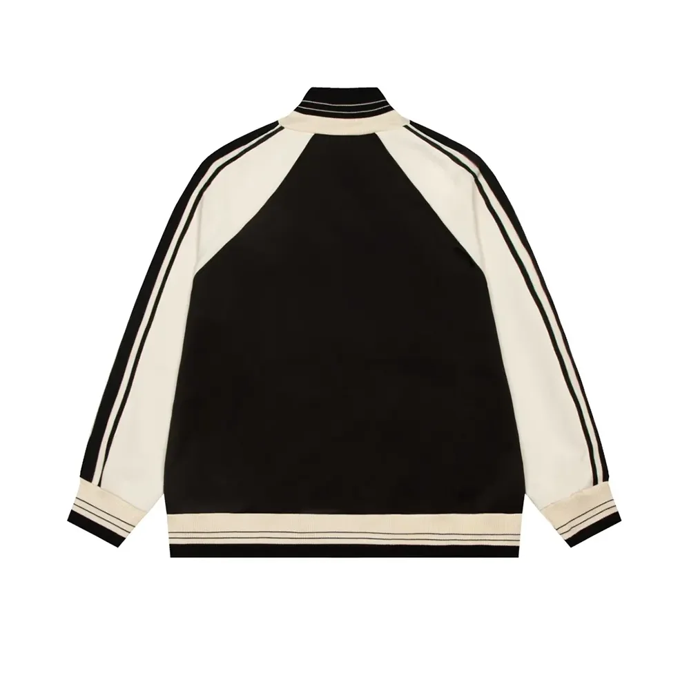 Celine Tracksuit Jacket in Double Face Jersey for Women in Black