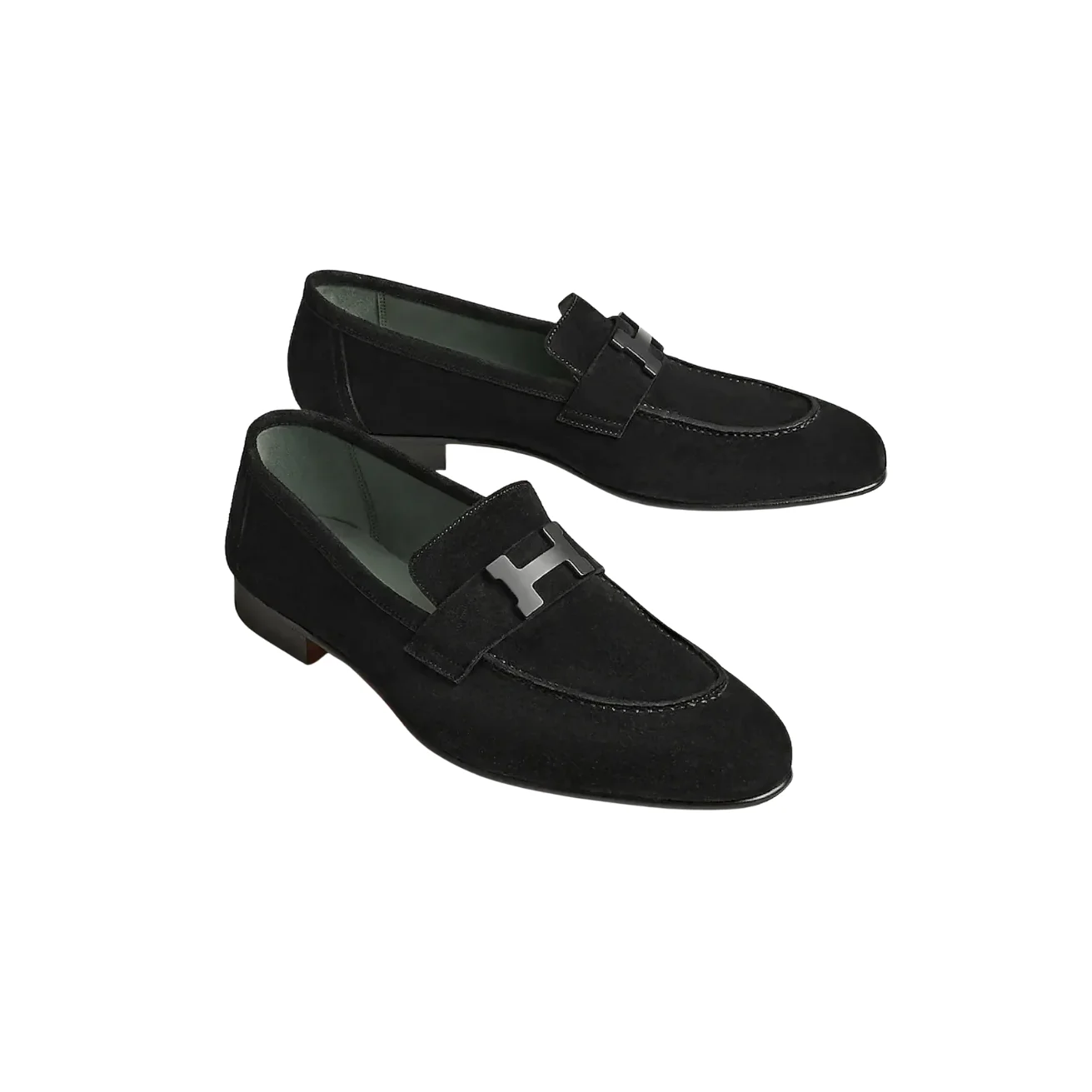 Hermes Paris Loafers Black