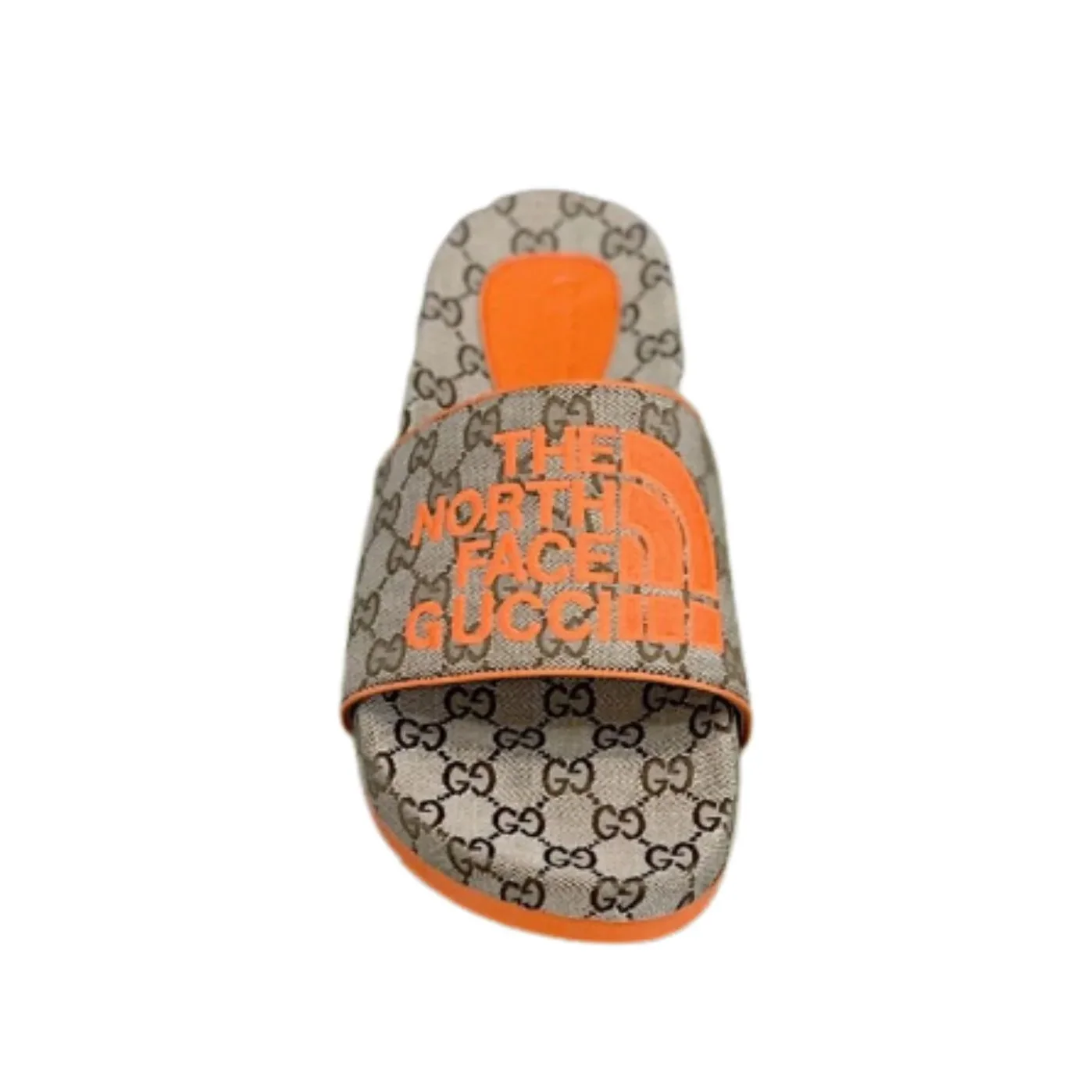 Gucci GG Canvas Slide Sandal Grey Gucci GG Canvas Slide Sandal Grey
