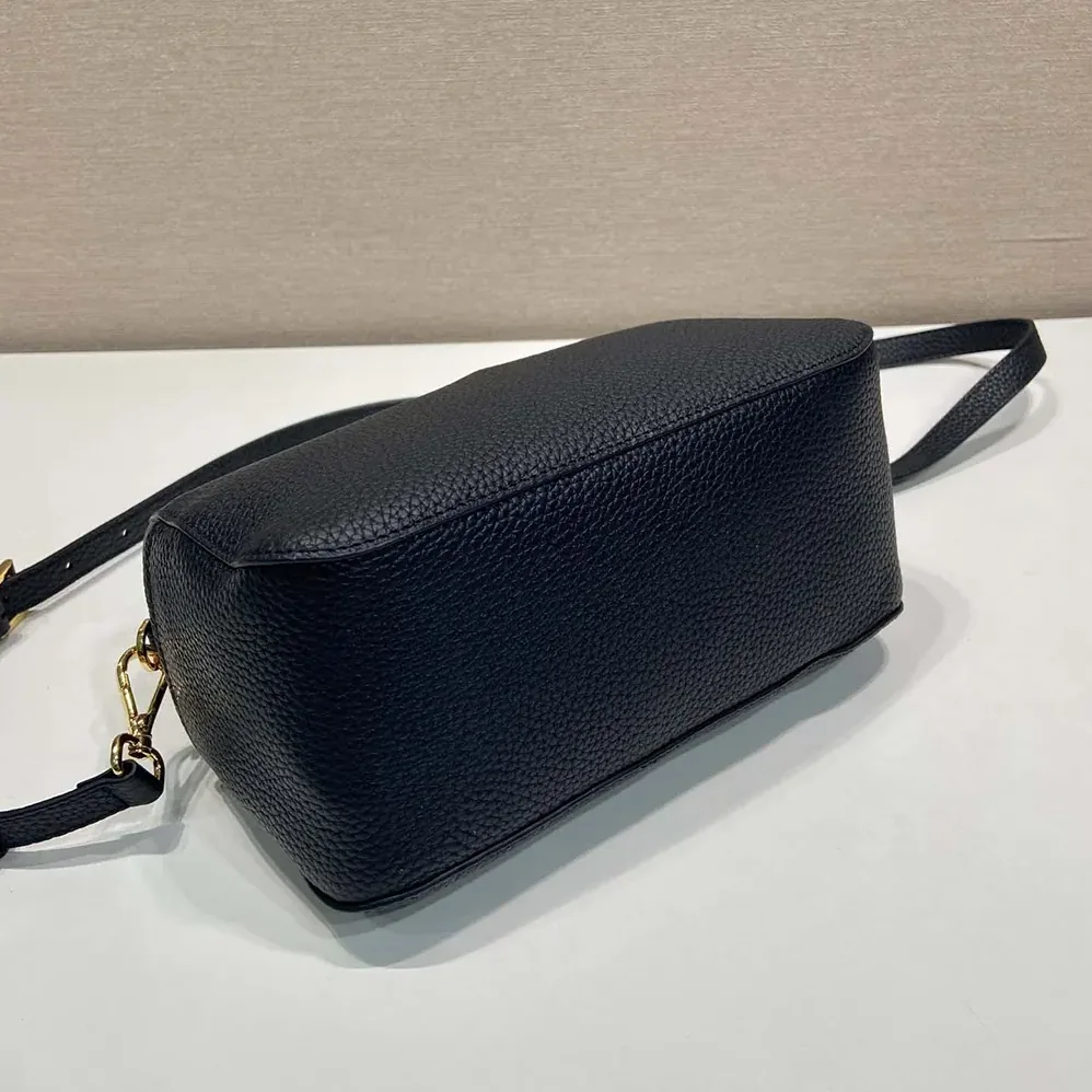Prada Small Leather Bag for Women in Black Prada Small Leather Bag for Women in Black