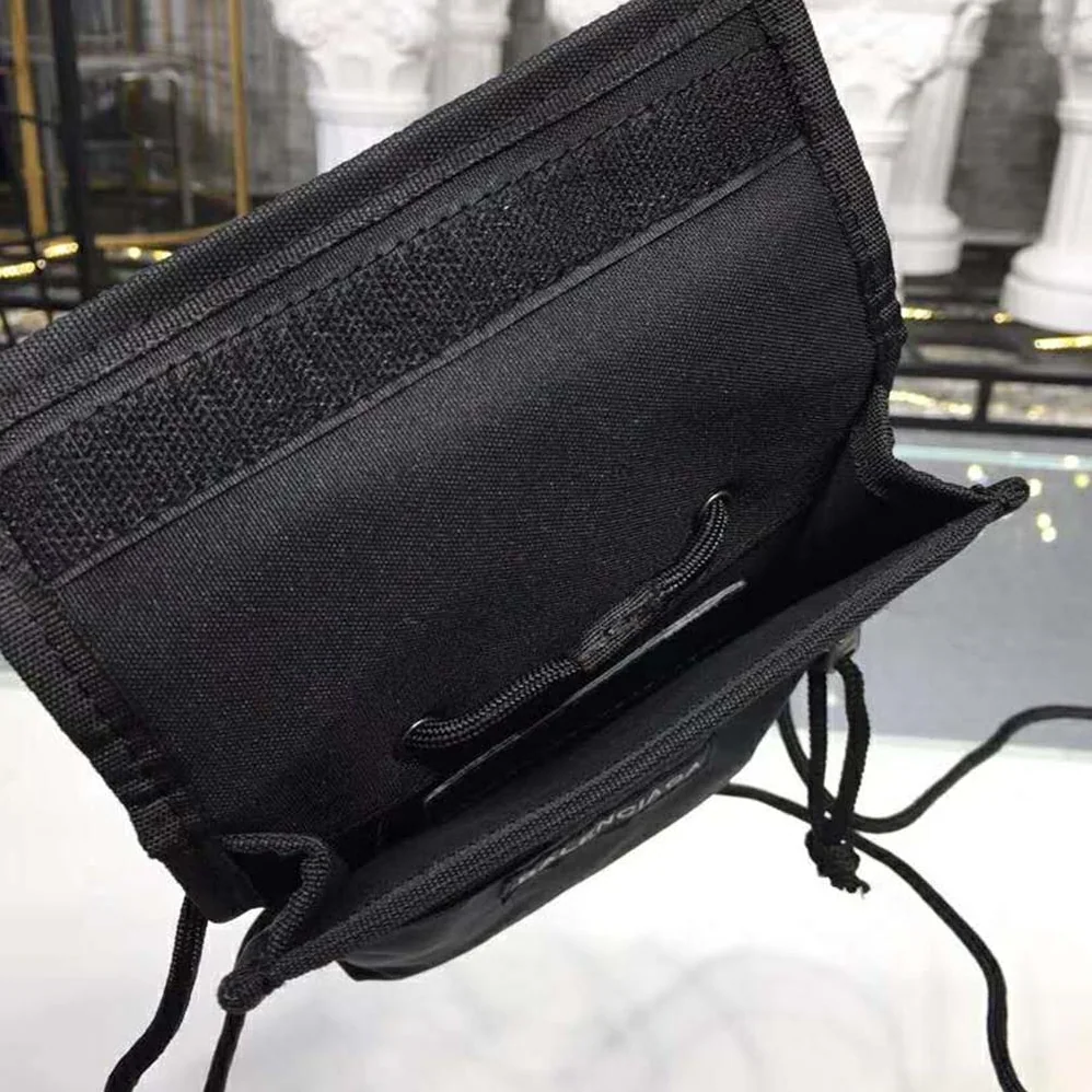 Balenciaga Explorer Pouch Strap for Men in Black Balenciaga Explorer Pouch Strap for Men in Black