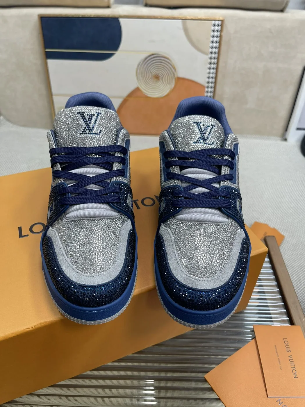 Louis Vuitton LV Trainer Sneaker Dark Brown Louis Vuitton LV Trainer Sneaker Dark Brown