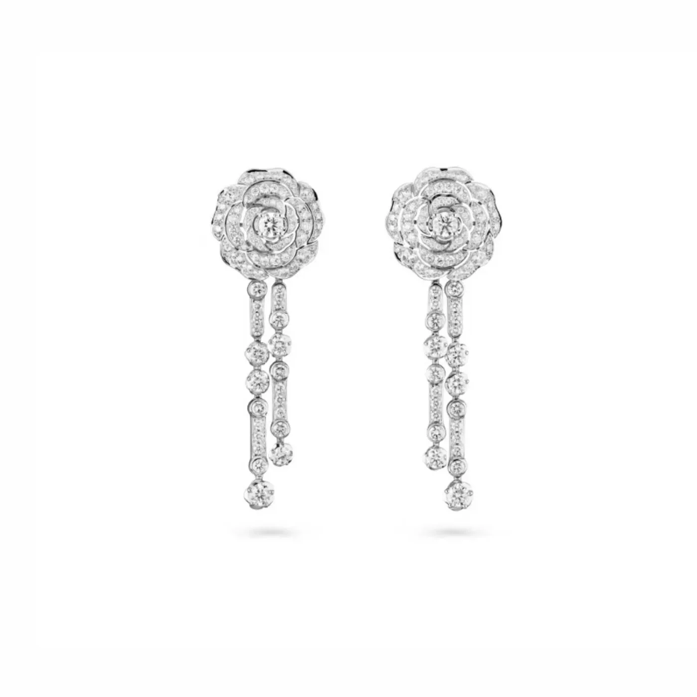 Chanel Diamant Evanescent Earrings White Gold Chanel Diamant Evanescent Earrings White Gold