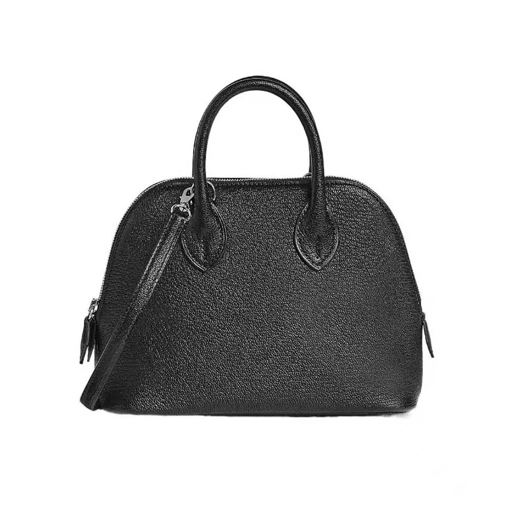 Hermes Bolide 1923 Bag in Epsom Calfskin for Unisex in Black/Silver Hermes Bolide 1923 Bag in Epsom Calfskin for Unisex in Black/Silver