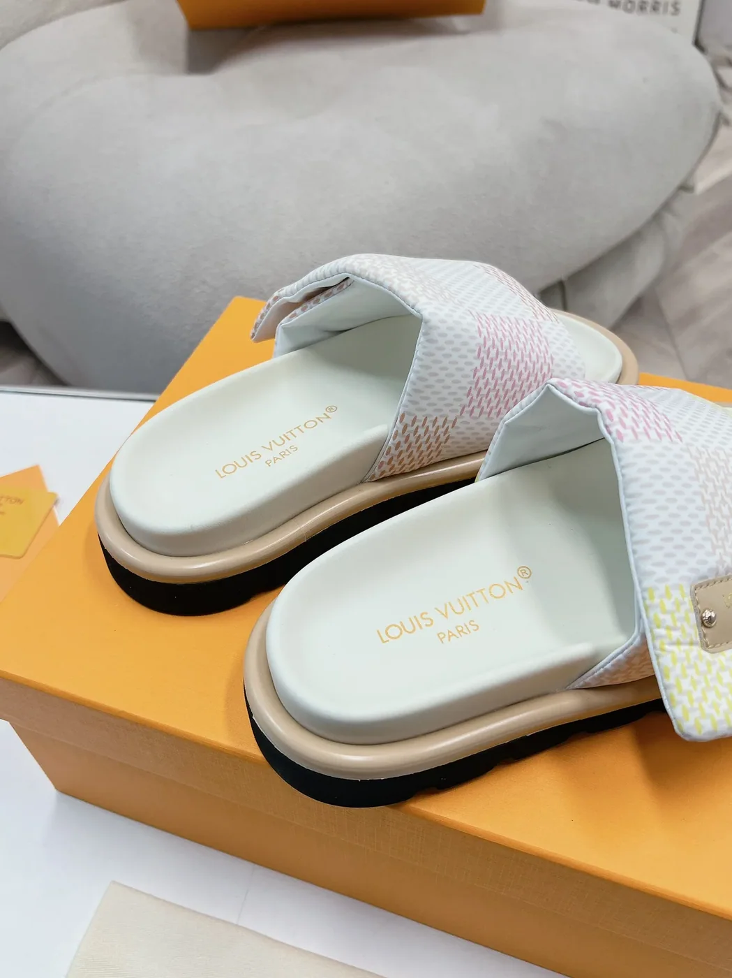 Louis Vuitton Pool Pillow Flat Comfort Mule Multicolor Louis Vuitton Pool Pillow Flat Comfort Mule Multicolor