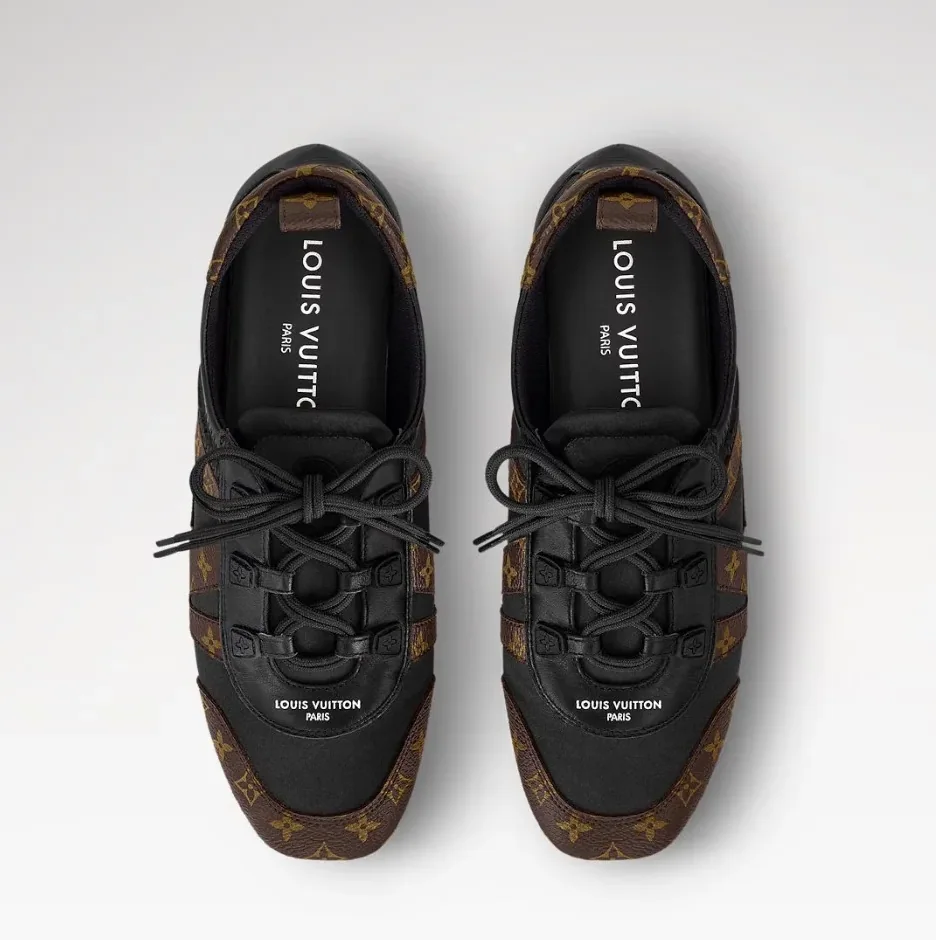 Louis Vuitton LV Sneakerina Black 1AHNDI Louis Vuitton LV Sneakerina Black 1AHNDI