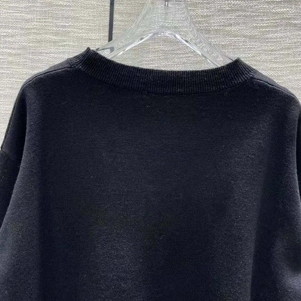 Loewe Anagram Sweater in Wool for Women in Black