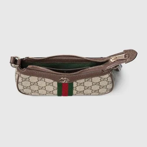 Gucci Ophidia Mini Shoulder Bag / Beige/ Dark Brown Gold Hardware Gucci Ophidia Mini Shoulder Bag / Beige/ Dark Brown Gold Hardware
