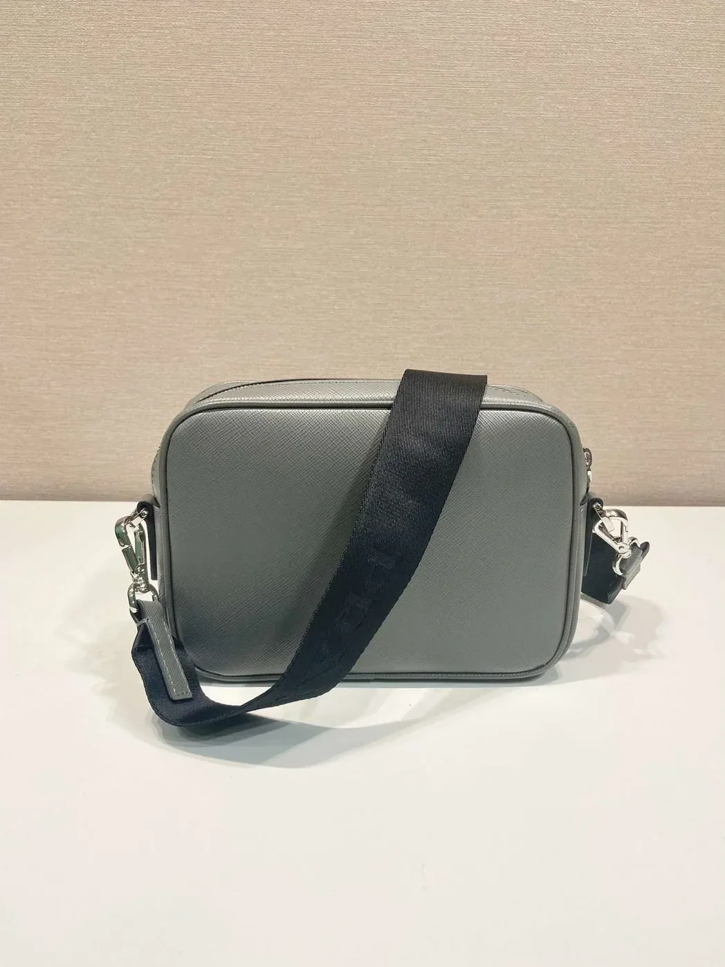 Prada Brique Saffiano Bag Grey /