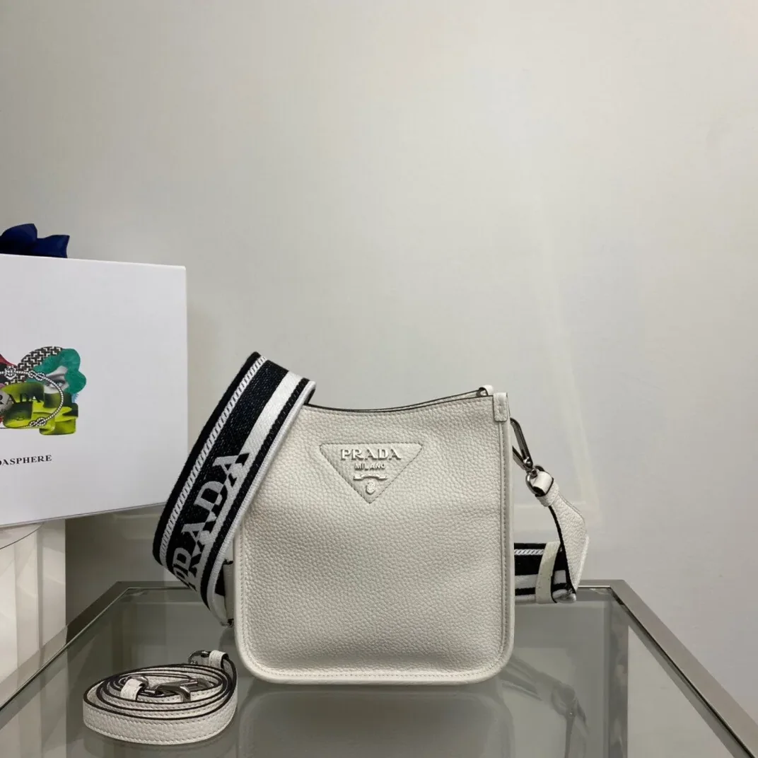 Prada Mini Shoulder Bag White Prada Mini Shoulder Bag White