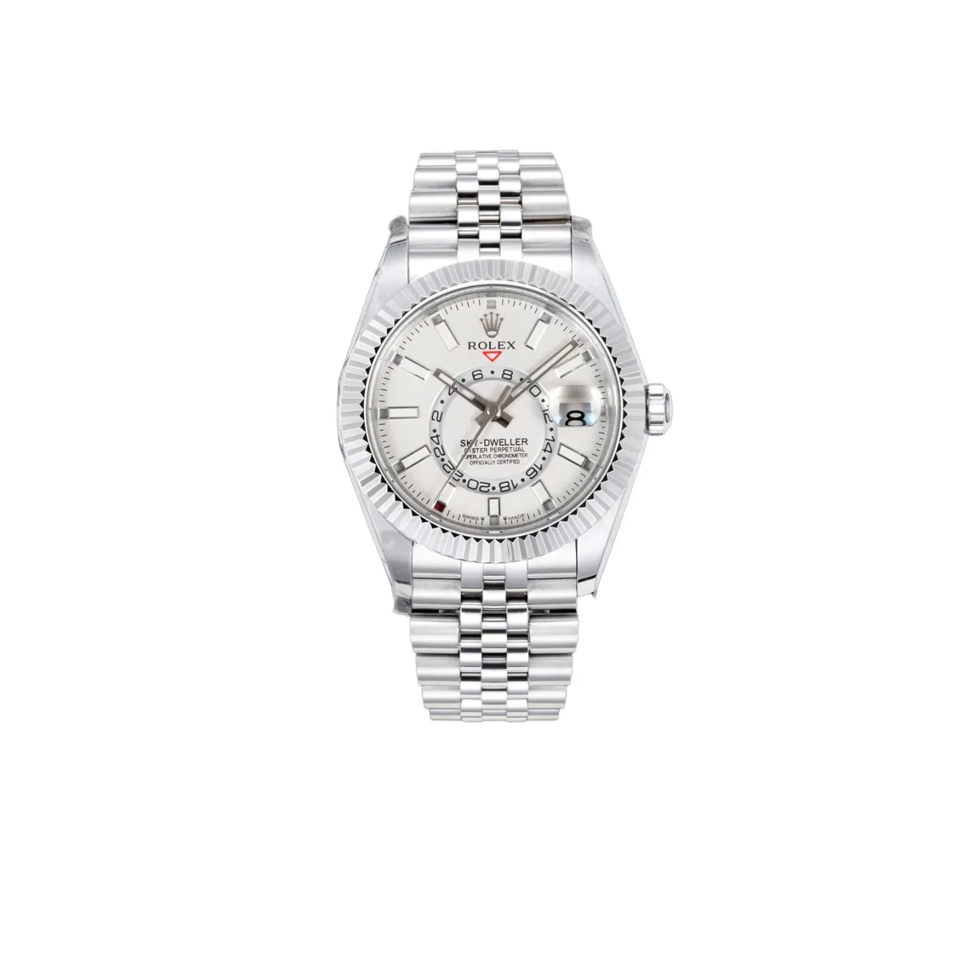 Rolex Sky Dweller Silver White Dial Rolex Sky Dweller Silver White Dial