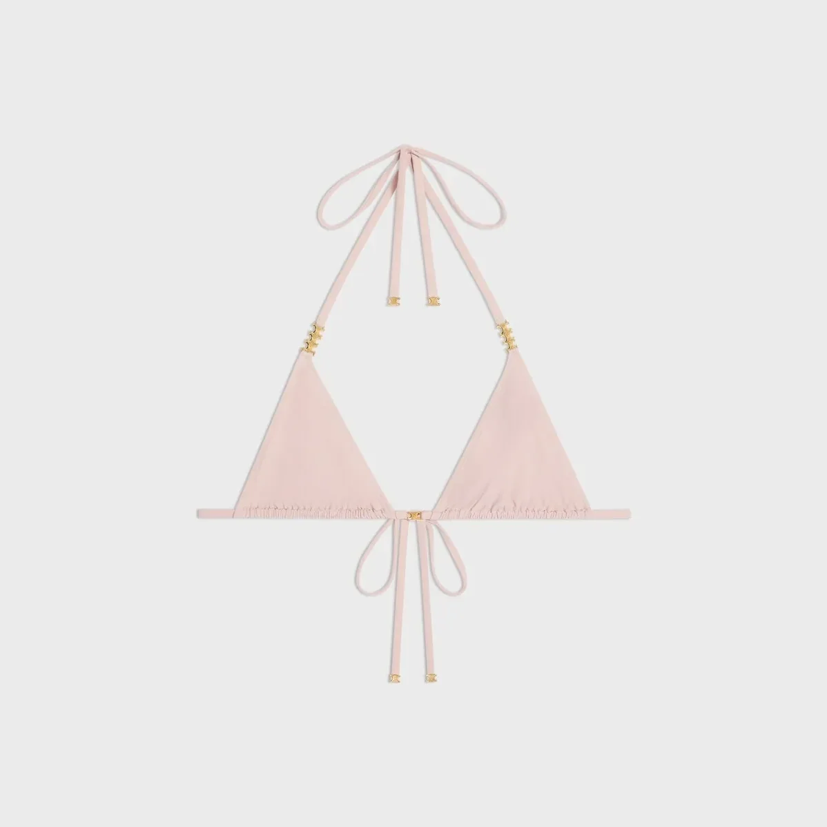Celine Triomphe Triangle Bikini Light Pink Celine Triomphe Triangle Bikini Light Pink