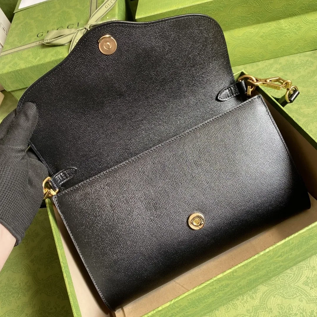 Gucci Horsebit 1955 Small Bag Black /