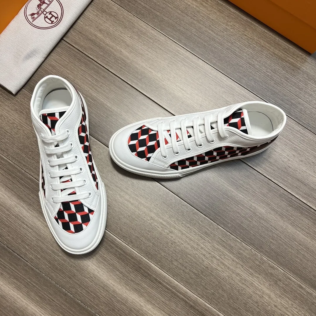 Hermes Enjoy Sneaker Red And White Hermes Enjoy Sneaker Red And White