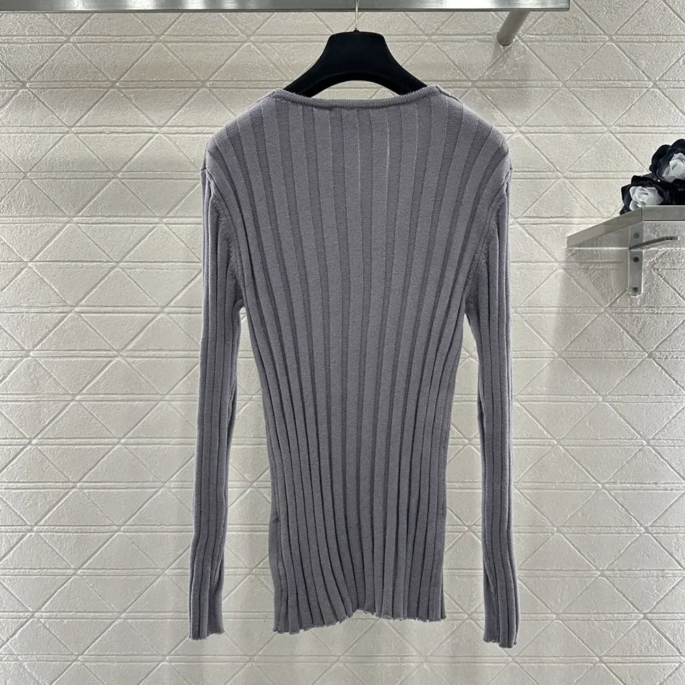 Miu Miu Wool And Cashmere V for Women in Neck Sweater