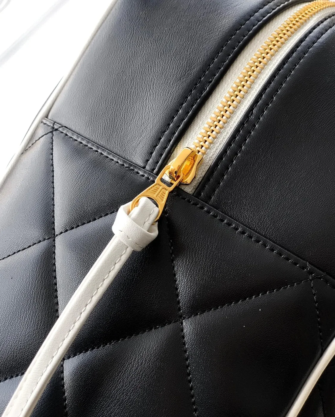 Chanel Quilted Vintage Sports Line Boston Bag Black / Chanel Quilted Vintage Sports Line Boston Bag Black /