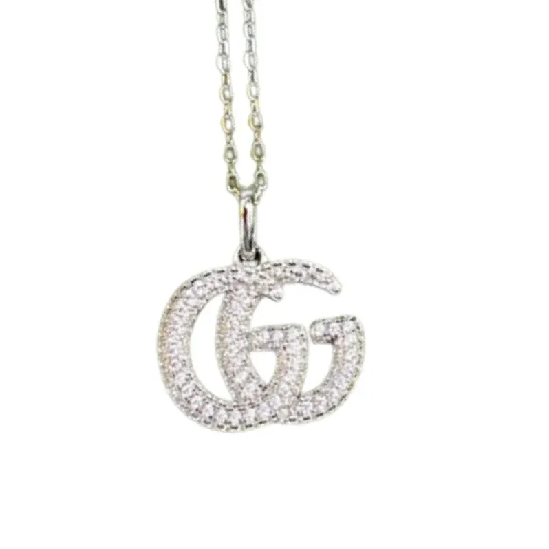 Diamond Necklace Silver Diamond Necklace Silver