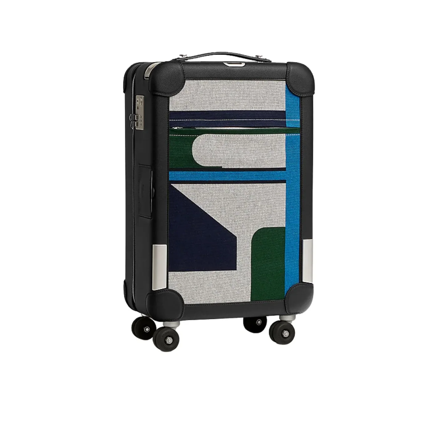 Hermes R.M.S Cabin Suitcase Blue Noir /