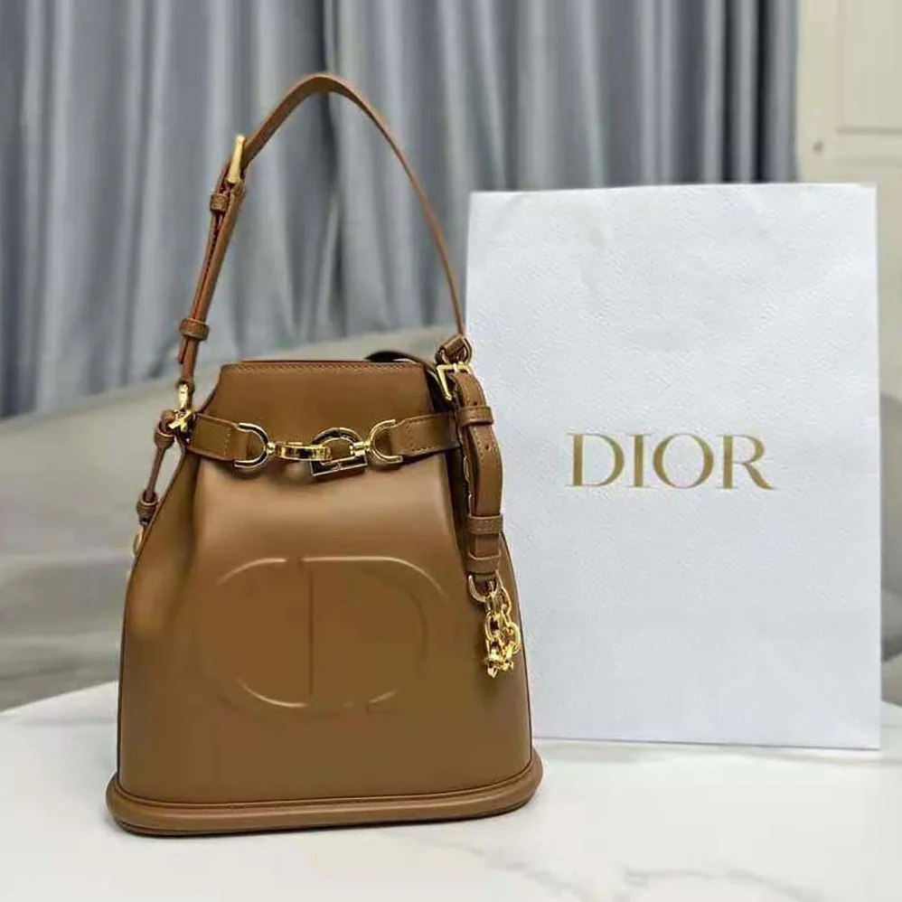 Dior Medium C'est Dior Bag Golden Saddle CD for Women in Embossed Calfskin Dior Medium C'est Dior Bag Golden Saddle CD for Women in Embossed Calfskin