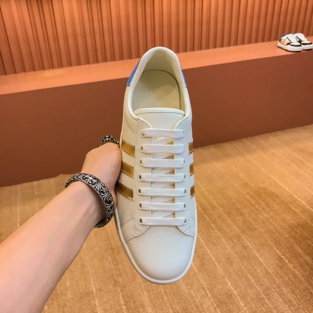 Gucci x Adidas Sneaker White Blue for Men Gucci x Adidas Sneaker White Blue for Men