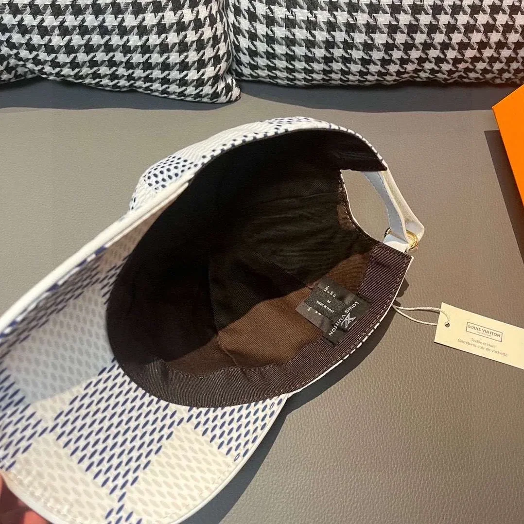 Louis Vuitton Damier Rush Cap White Louis Vuitton Damier Rush Cap White