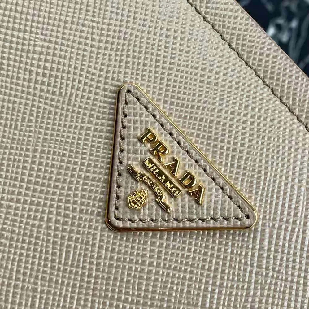 Prada Medium Saffiano Leather Prada Matinee Bag for Women in Sandy Prada Medium Saffiano Leather Prada Matinee Bag for Women in Sandy