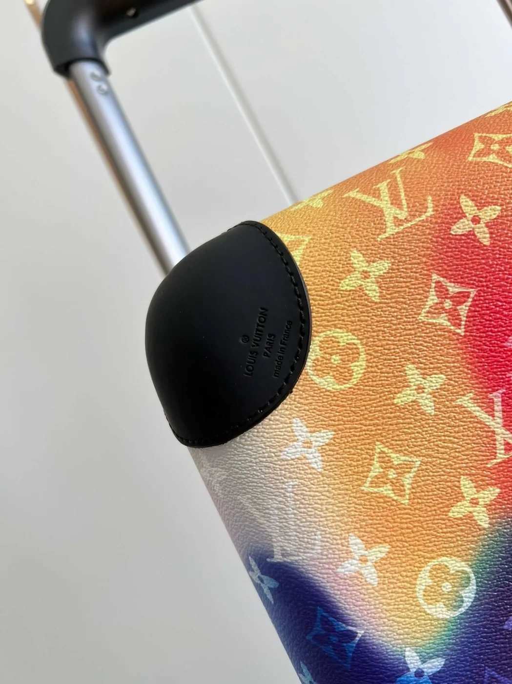 Louis Vuitton Horizon 55 Suitcase in Monogram Black Silver Hardware