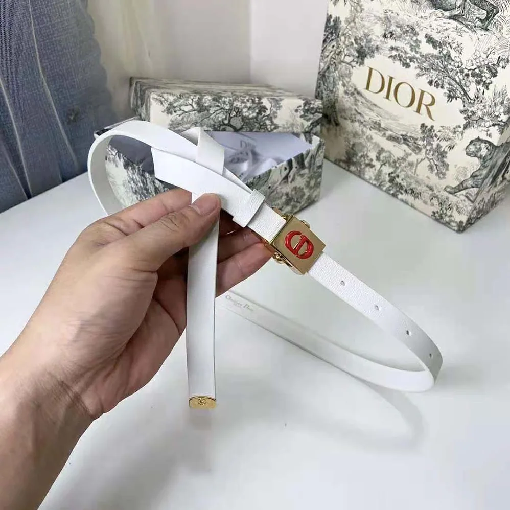 Dior Diorpolytechnique Belt Latte Smooth Calfskin 17 MM for Women Dior Diorpolytechnique Belt Latte Smooth Calfskin 17 MM for Women