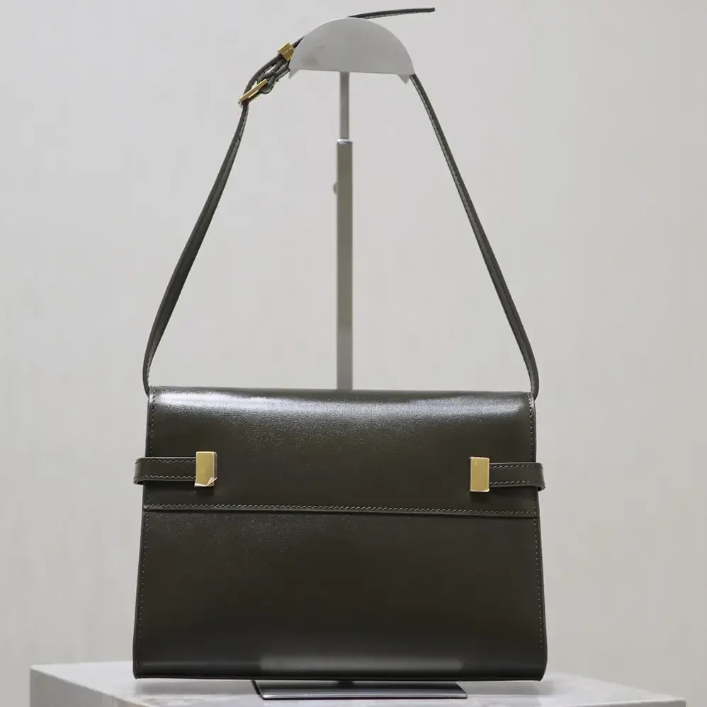 Saint Laurent YSL Manhattan Small in Box Saint Laurent for Women in Dark Green Saint Laurent YSL Manhattan Small in Box Saint Laurent for Women in Dark Green