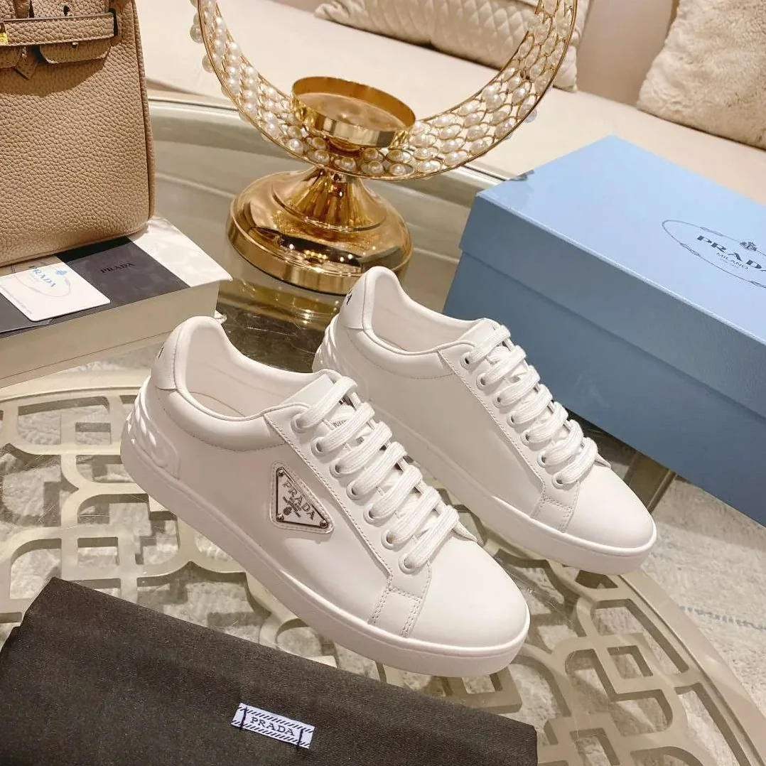 Prada Fyre Low Heel Sneaker White Prada Fyre Low Heel Sneaker White