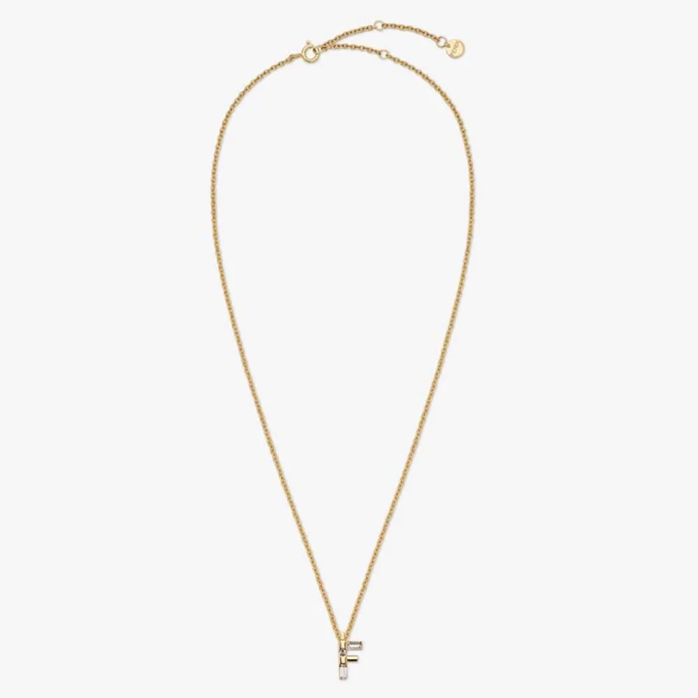 Fendi Fendi First Necklace Gold for Women in Colored Fendi Fendi First Necklace Gold for Women in Colored