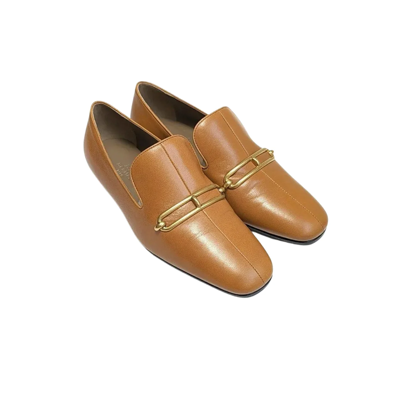 Hermes Dalhia Loafers Brown