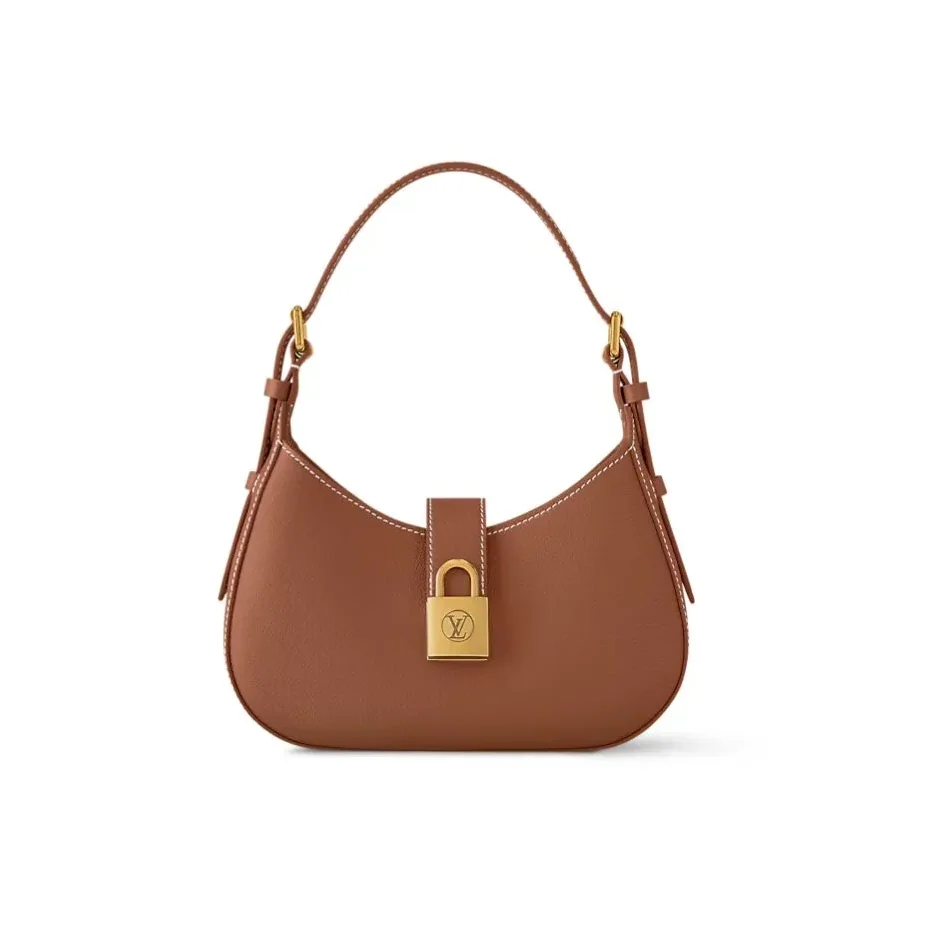 Louis Vuitton Low Key Shoulder Bag Brown 10 Inches/