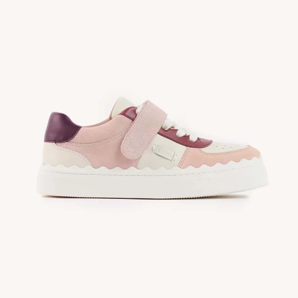 Chloe Lauren Sneaker with Strap for Women in Pink