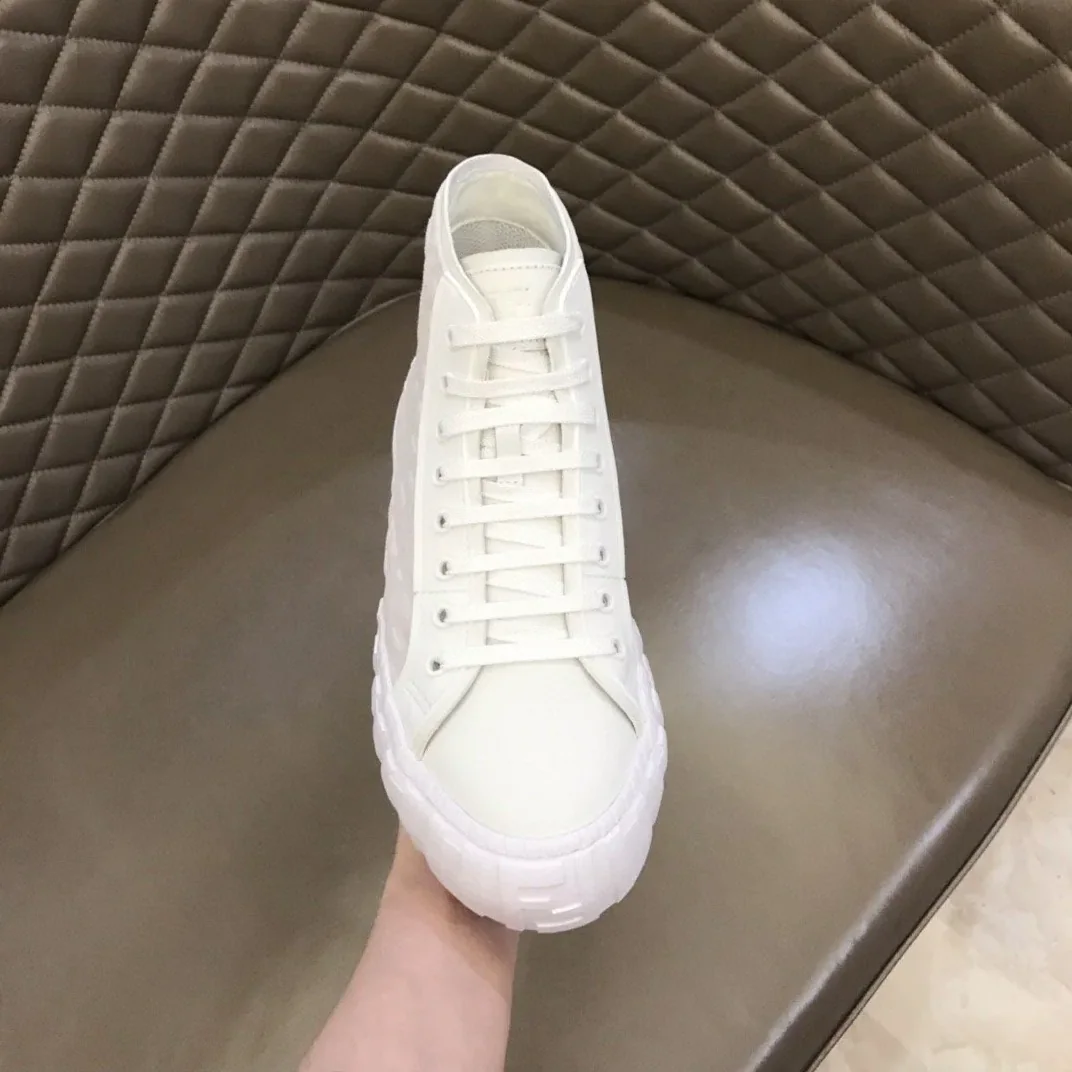 Fendi Flow High Tops Sneakers White 7E1424
