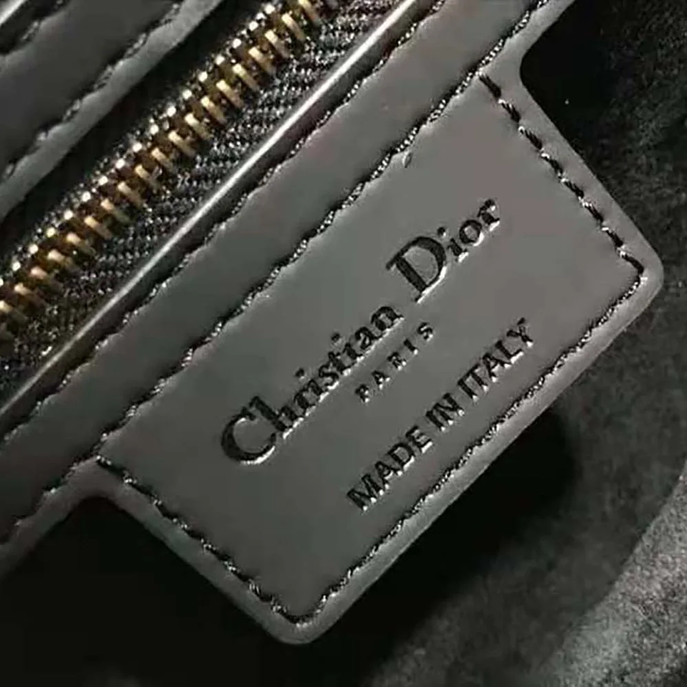 Dior Mini Saddle Bag Black Ultramatte Calfskin for Women