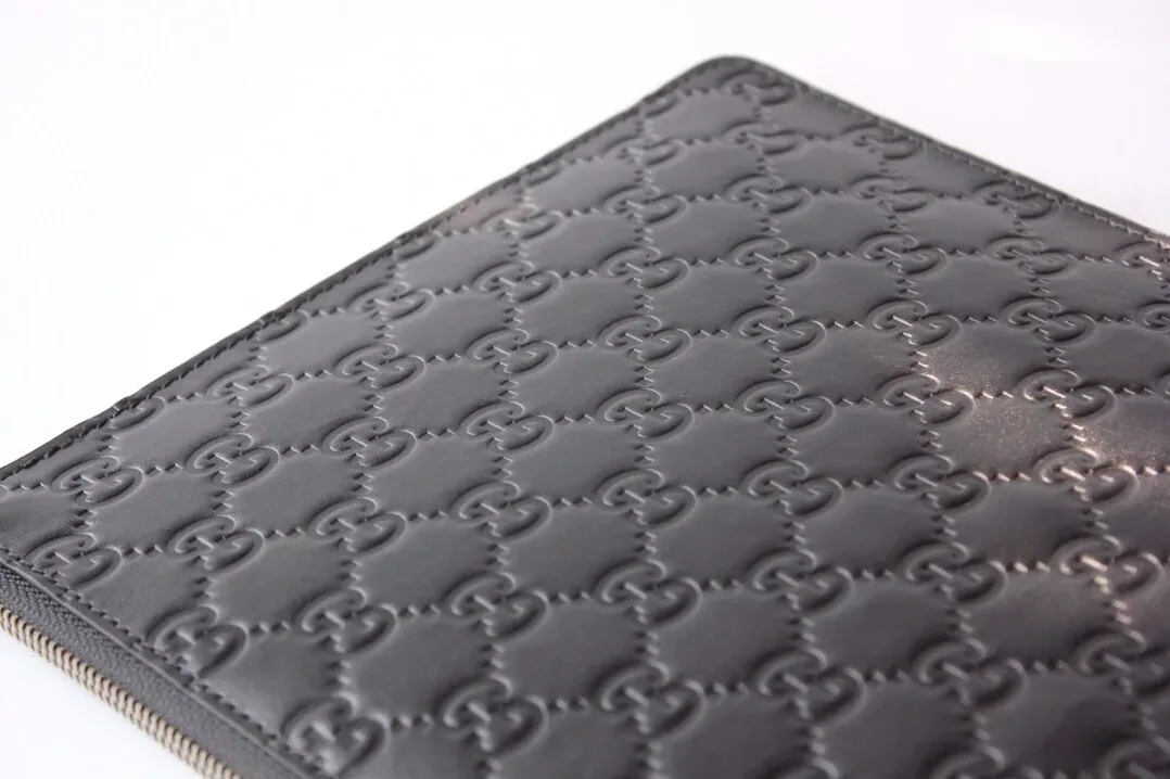 Gucci Microguccissima Pouch Black , Pouch / for Men