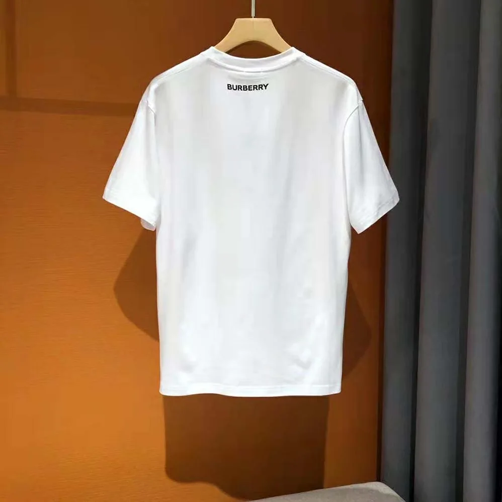 Burberry Marine Sketch Print Cotton Oversized T for Men in shirt Burberry Marine Sketch Print Cotton Oversized T for Men in shirt