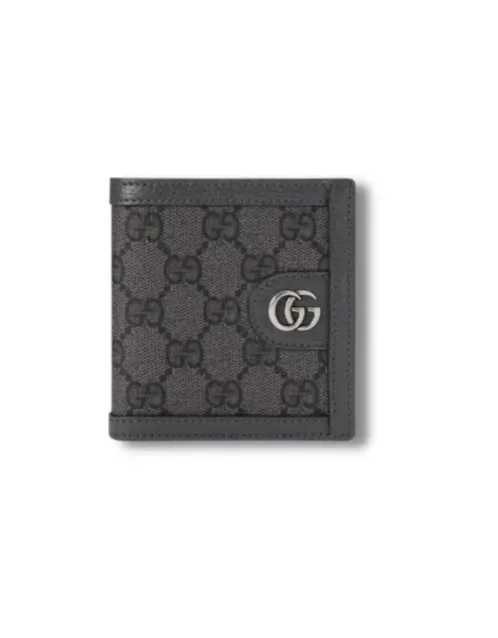Gucci Ophidia Wallet Supreme Canvas Grey / Gucci Ophidia Wallet Supreme Canvas Grey /