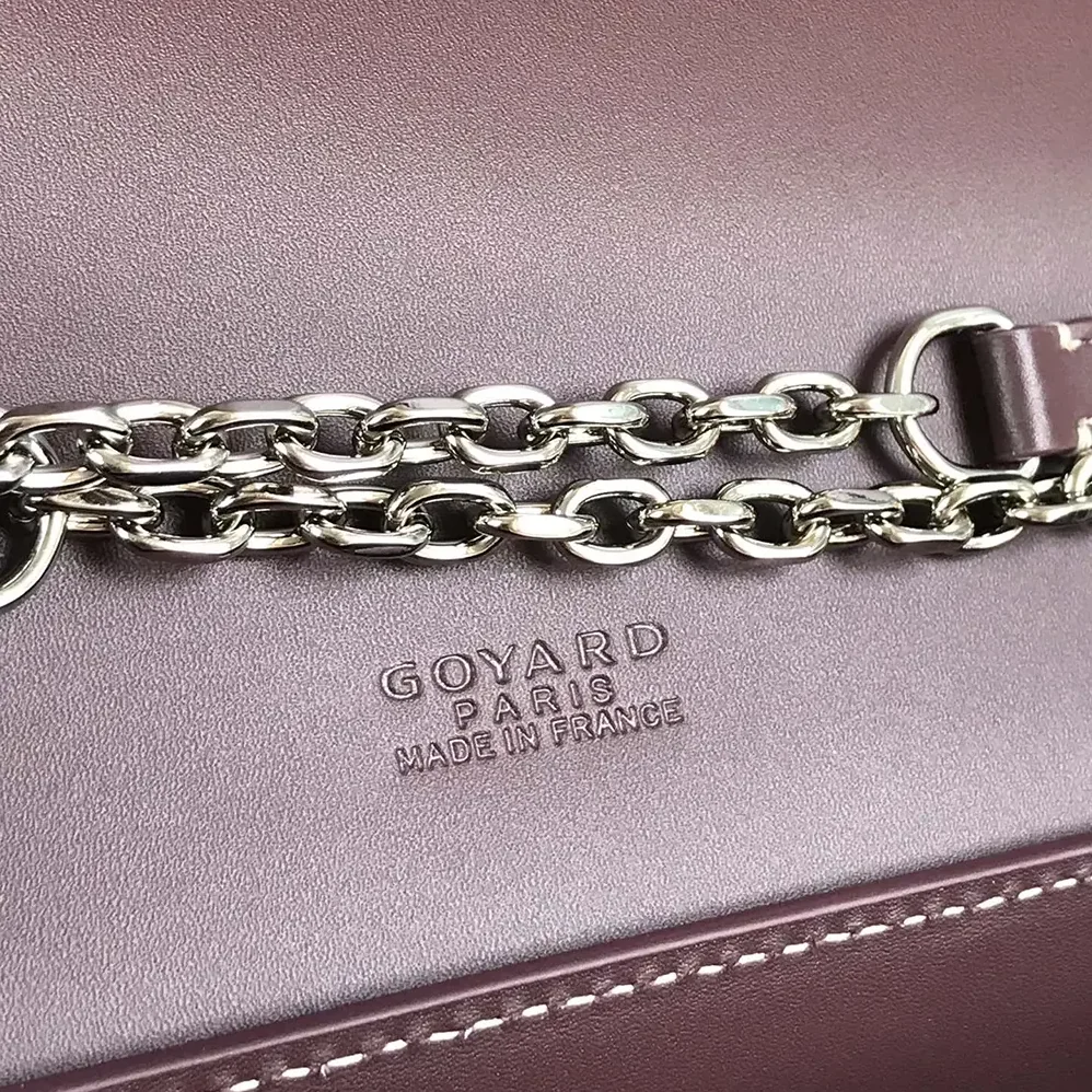 Goyard Duchesse Marie Caroline Bag for Unisex in Maroon Goyard Duchesse Marie Caroline Bag for Unisex in Maroon