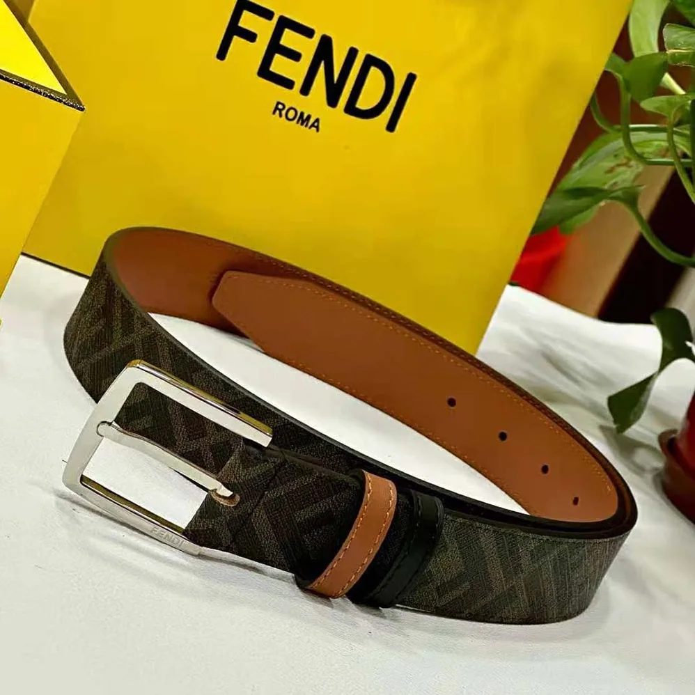 Fendi Fendi Diagonal Belt Beige Leather-7C0497A9XSF1EGA for Men Fendi Fendi Diagonal Belt Beige Leather-7C0497A9XSF1EGA for Men