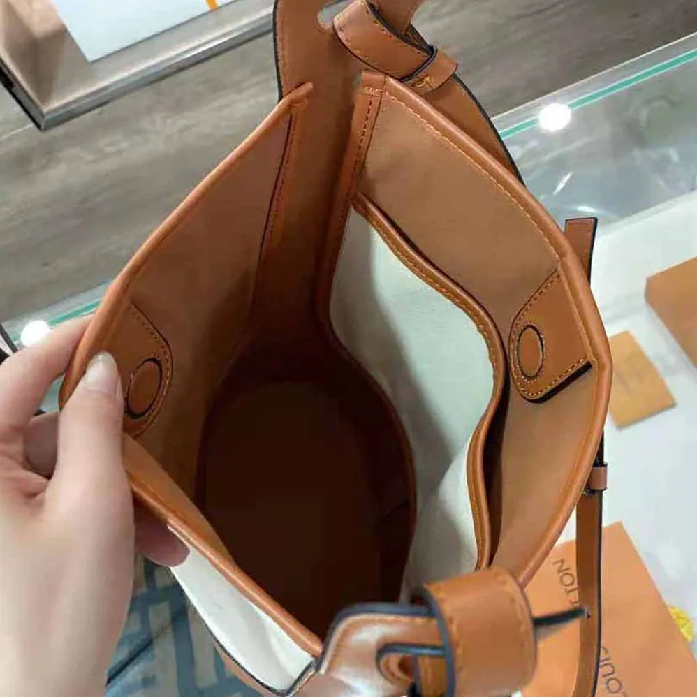 Loewe Small Hobo Bag in Anagram Jacquard and Calfskin for Women