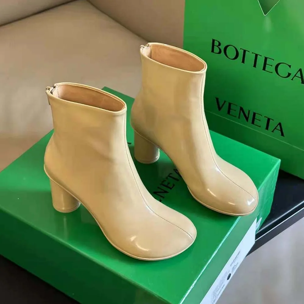 Bottega Veneta Atomic Ankle Boot for Women in Beige Bottega Veneta Atomic Ankle Boot for Women in Beige